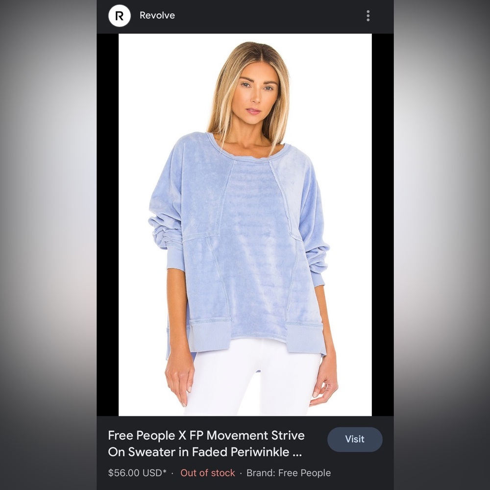 Free People Movement Strive On Sweater XS